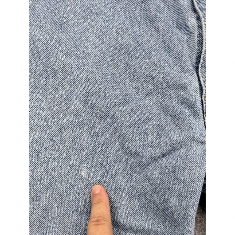 Levis 550 Relaxed Fit Blue Denim Jeans Mens 40 x 32 Straight Leg Mid Rise